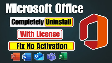 How to Uninstall Microsoft Office in Windows 11/10 Completely With License