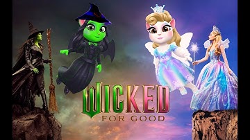 My Talking Angela 2 | Wicked! | Elphaba & Glinda | New update | cosplay