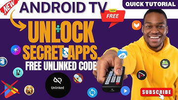 How to UNLOCK Secret Apps on Android TV Using UNLINKED Code (No Play Store Needed!) 🔓📺