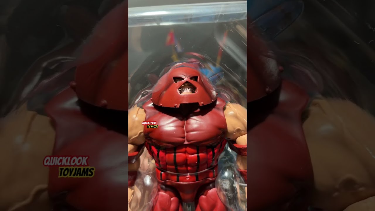 COLUSSUS JUGGERNAUT 85yrs QUICK LOOK Marvel Legends Superhero Figure Review