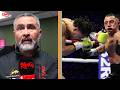 Manny Robles REACTS To DRAMA After Brandon Figueroa KO Win vs Nick Ball