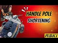 Yamaha Superjet OEM handle pole shortening / repair