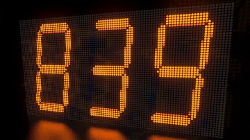 7-Segment + Dot Matrix + Ultimate Screen Shader Demo