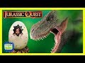 JURASSIC QUEST FUN:  Kyra &amp; Kam VS. T-Rex