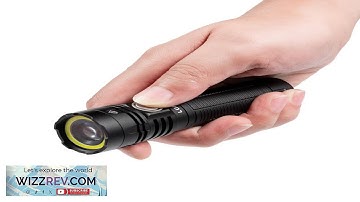 LUMINTOP W1 LEP+COB Multi Light EDC LEP Flashlight 650M Long Thrower Spotlight Review