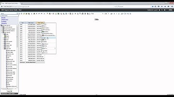 IBM Cognos Query Studio Training - Sectioning Lists Demo 1-7 || Cresco International