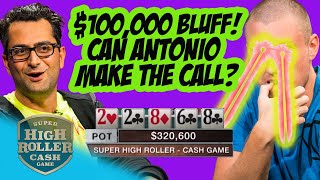 Antonio Esfandiari Faces $100,000 Bluff! What to do?