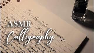 Lofi Calligraphy ASMR ✒️ Thích Nhất Hạnh Teaching | Slow Writing for Calm Stress Relief