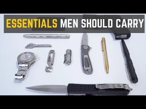 Top 5 EDC Accessories Every Man Should Carry