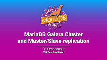 MariaDB Galera Cluster and M/S replication - Oli Sennhauser - FOSDEM 2022
