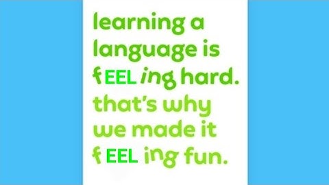 Duolingo language learning is hard so we made it fun