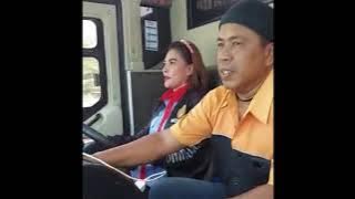 Tidak Ada Kata-kata dari Sopir Cantik Agra Mas