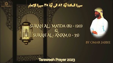 Sura Al-Maeda verse 82 to verse 35 of sura Al-Anaam سورة المائدة آية ٨٢ الى آية ٣٥ سورة الانعام