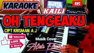 Karaoke KAILI OH TENGEAKU DIPOPULERKAN KRISMAN AJ  music  song with lyrics