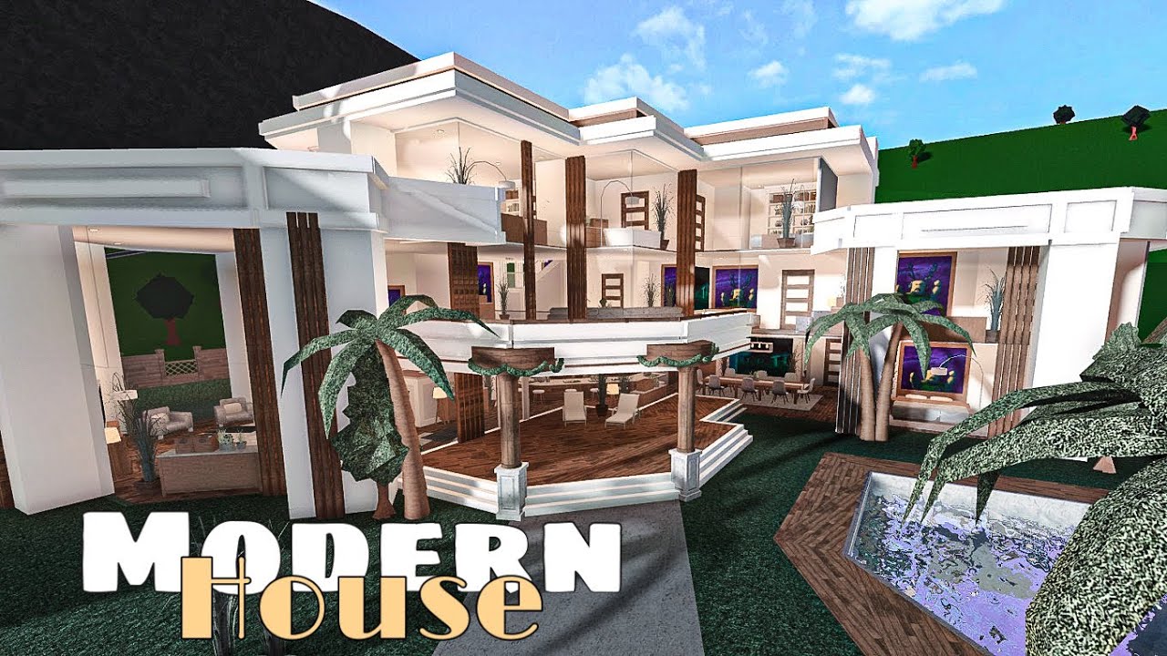 Roblox Bloxburg Mansion Tropical Hillside Villa Pic Wire | Images and
