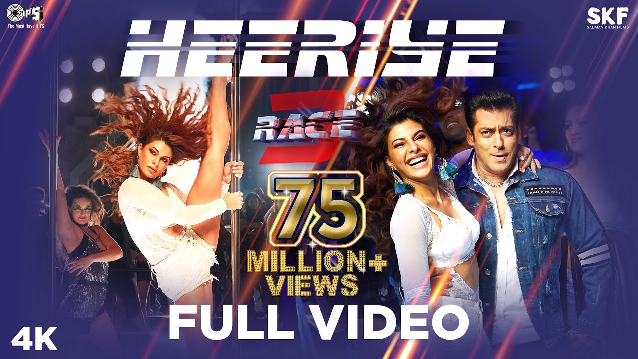 Heeriye Full Video   Race 3  Salman Khan  Jacqueline  Meet Bros ft Deep Money Neha Bhasin