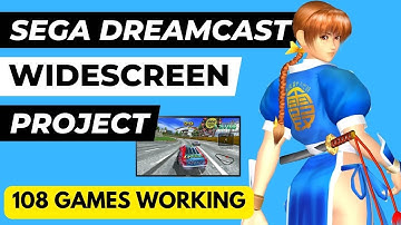 Play Sega Dreamcast Games in Anamorphic Widescreen | Flycast RetroArch Project