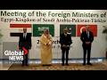 Pakistan hosts regional powers for Iran peace talks