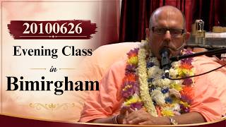 20100626 Evening Class in Bimirgham #JayapatakaSwamiArchives