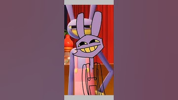 I drew Jax again but in my artstyle 💀 #drawing #ibispaint #jax #amazingdigitalcircus #timelapse