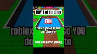 bored of roblox games? welcome to my new series! #roblox  😼