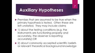 The Scientific Method, Part 1: Advancing through proposing and testing hypotheses.