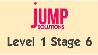 Jump Game Solutions Level 1 Stage 6