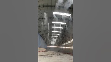 Misting system kit installation and use process | Misting machine #mistingsystem #spraymachine #fog