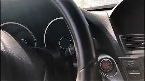 2009 -2014 Acura TL programming tips for slot key