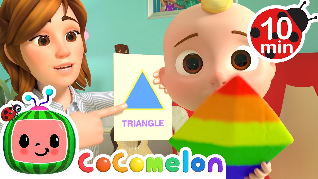 Learning About Shapes! | CoComelon Nursery Rhymes & Kids Songs - YouTube