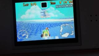 Mario Kart Super Circuit Gba Time Trial Retro Koopa Beach 1 In 23,53 Sec.