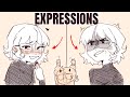 How i draw expressions and how you can stylize them
