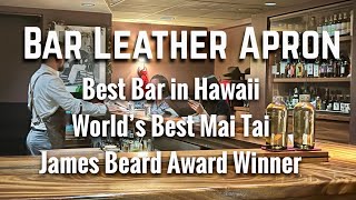 Best Mai Tai in the World + Everything I Ate & Drank at Bar Leather Apron - James Beard Award Winner
