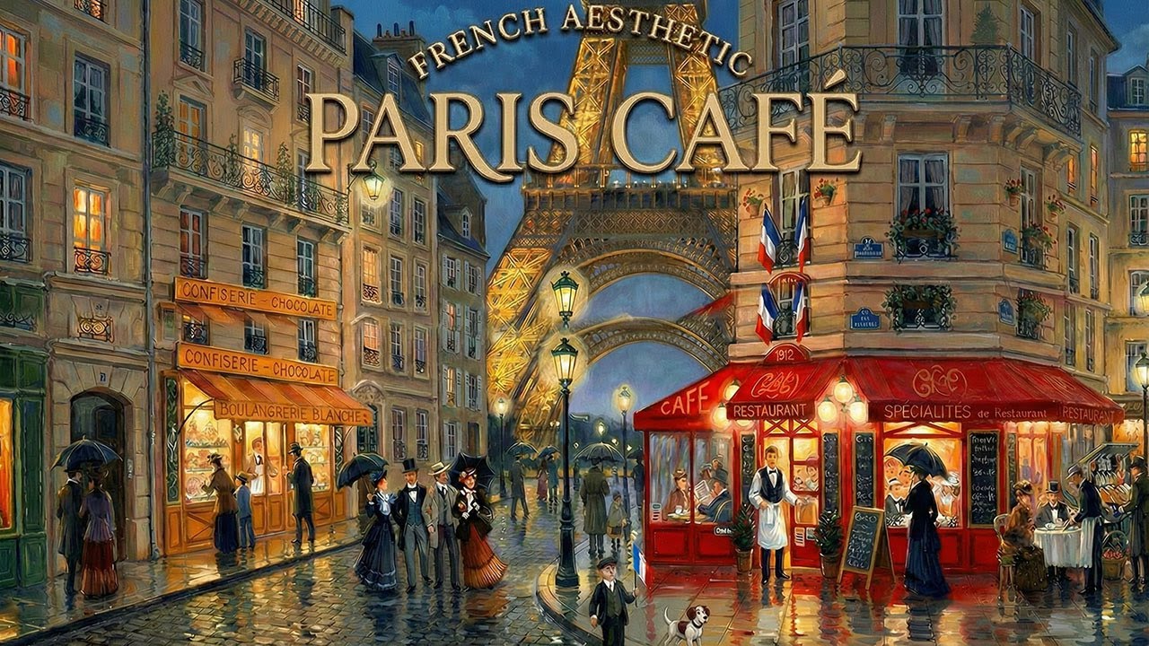 𝐏𝐀𝐑𝐈𝐒 𝐂𝐀𝐅𝐄́ 🗼 French Instrumental Music — Coffee Playlist | Guitar & Accordion