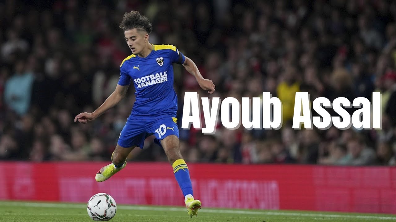 Ayoub Assal Jan to April 2022 Highlights / Goals, Skills, Assists / AFC Wimbledon