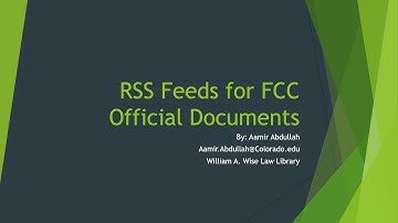 Setting up an RSS Aggregator