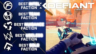 XDefiant: The BEST Factions You Need to Use... (Comprehensive Faction Guide)