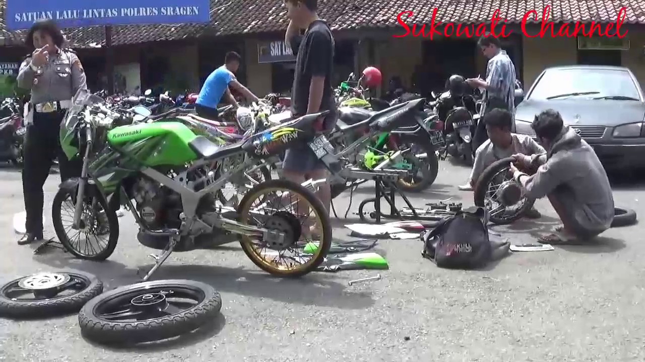 Modifikasi Motor Yang Dilarang Polisi Motor Motor Unik