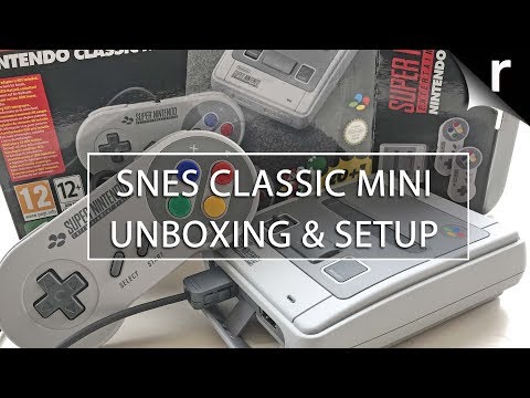 SNES Classic Mini Unboxing and Setup: UK model hands-on testing