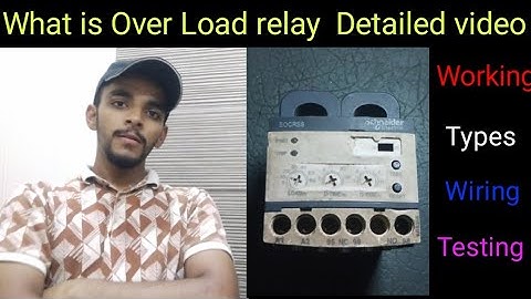 What is Over Load relay | In Urdu Hindi|      Detailed video by R.A Electrical Services July 14 2023