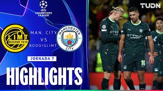 HIGHLIGHTS - Bodo/Glimt vs Manchester City | UEFA Champions League - Jornada 7 2025-26 | TUDN