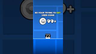 Easiest Way to get User Coins :) #geometrydash #viral #shorts #trending #fyp #shortvideo #gd #gaming
