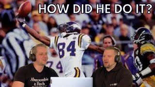 Will British Guys Be Impressed by Randy Moss? Top 50 Plays!!