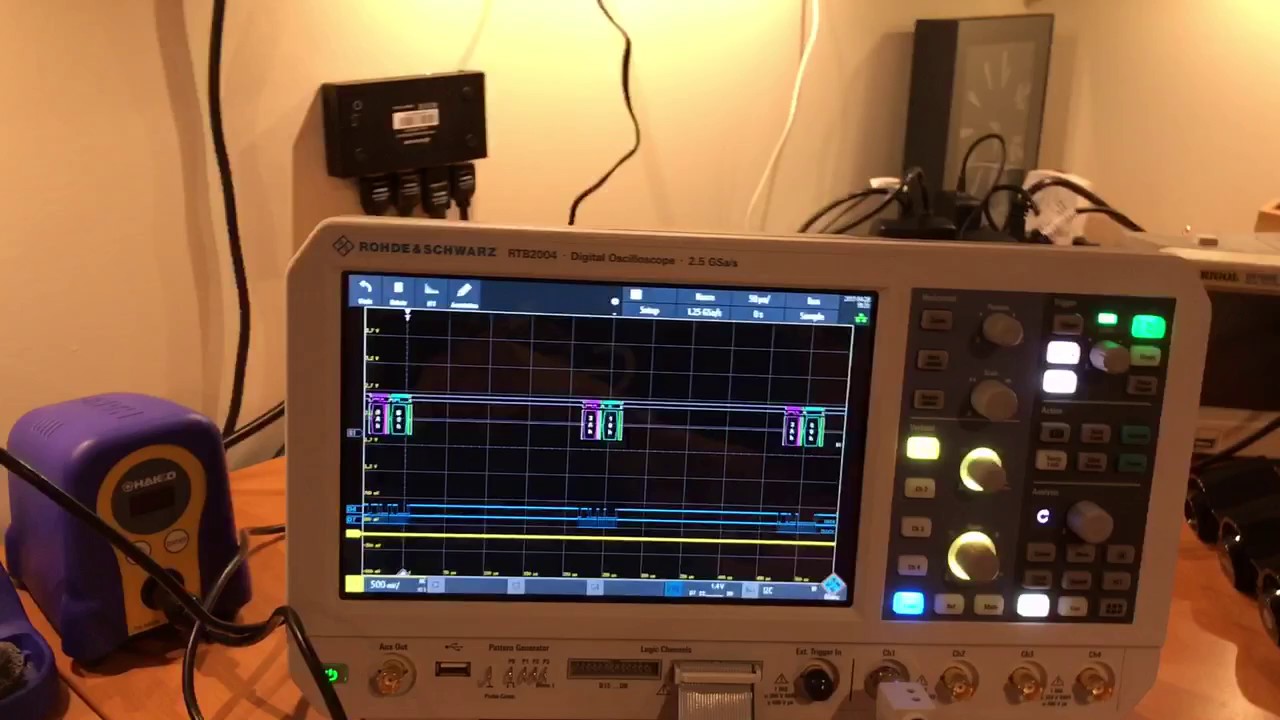 Rohde & Schwarz RTB-2004 Web Remote Front Panel - YouTube
