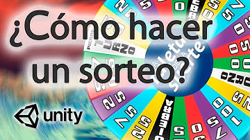 Unity 5 - ¿Cómo hacer un sorteo? - Unity Tutorial español c#