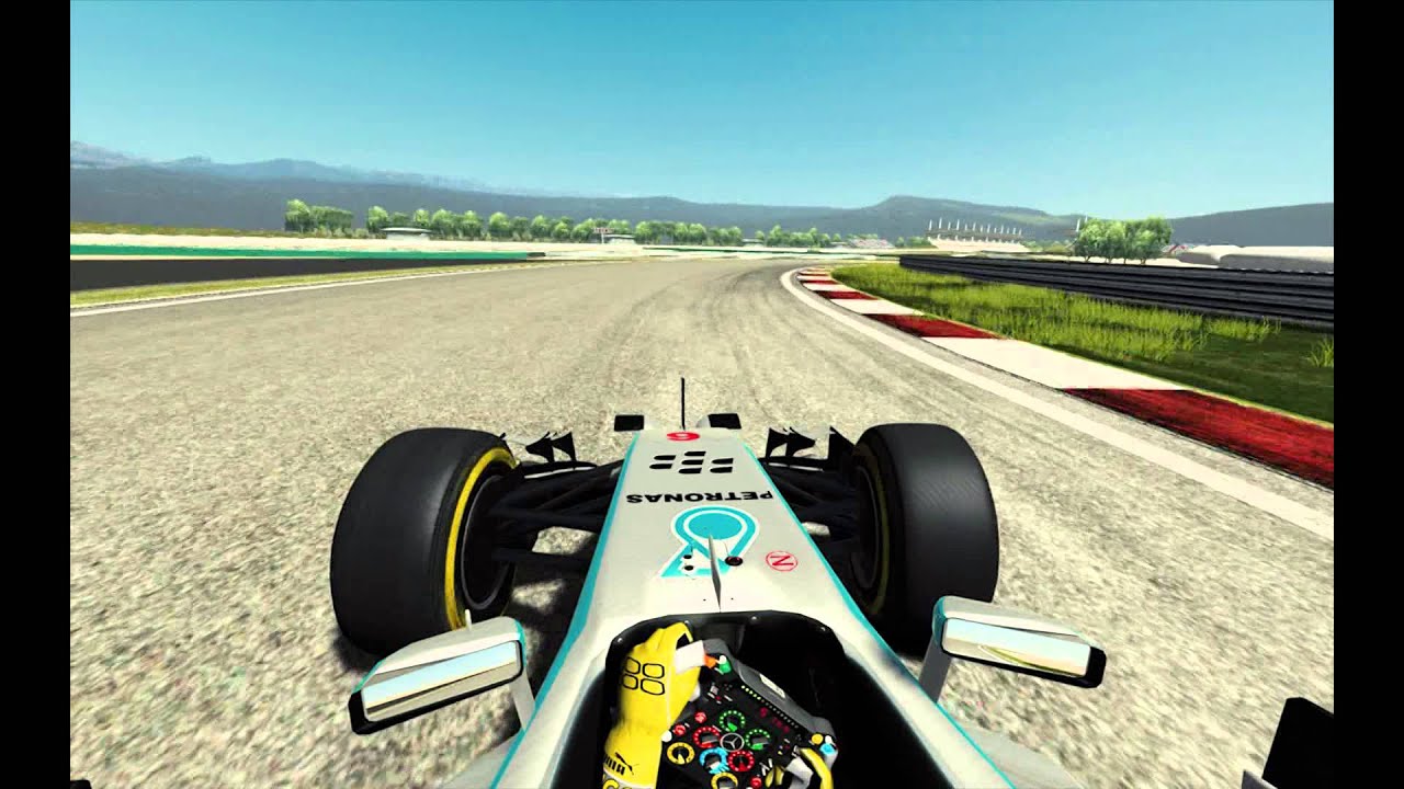 rFactor 2 - Shanghai International Circuit onboard