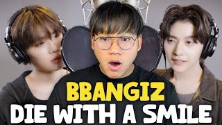 [Reaction] Die With A Smile Covered By Zerobaseone (제로베이스원) Matthew & Tae Rae Recording Rm 01.