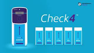 Check4 -- A new medical diagnostics platform By IdentifySensors Biologics with nanotechnology.