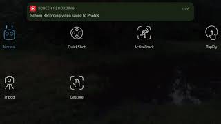 DJI Spark Tap Fly and Active Track brief demo