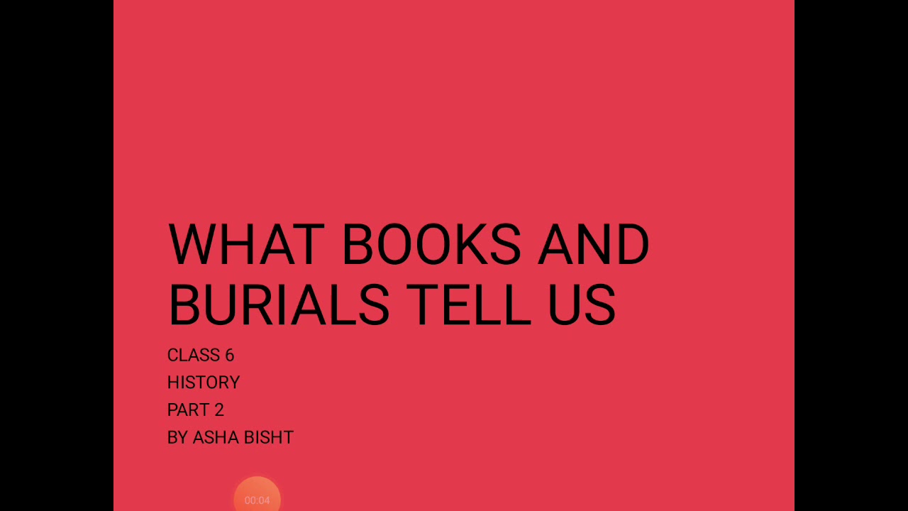 History class 6 What Books And Burial Tell Us part 2 